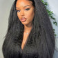 Natural Kinky Straight Lace Frontal Wig