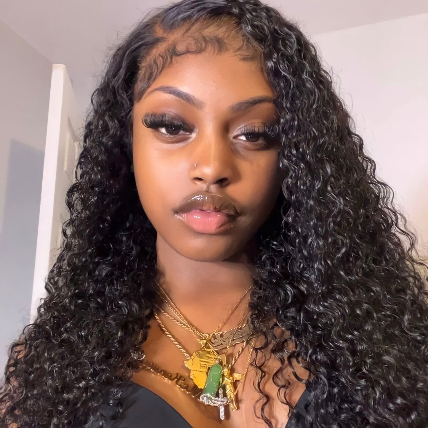 (LIMITED) Deep Curly 13x4 Lace Frontal Wig