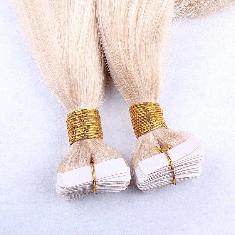 Blonde 613 Straight Tape In Hair Extensions - SheSoPrada