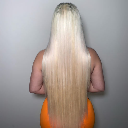 Blonde 613 Straight Tape In Hair Extensions - SheSoPrada