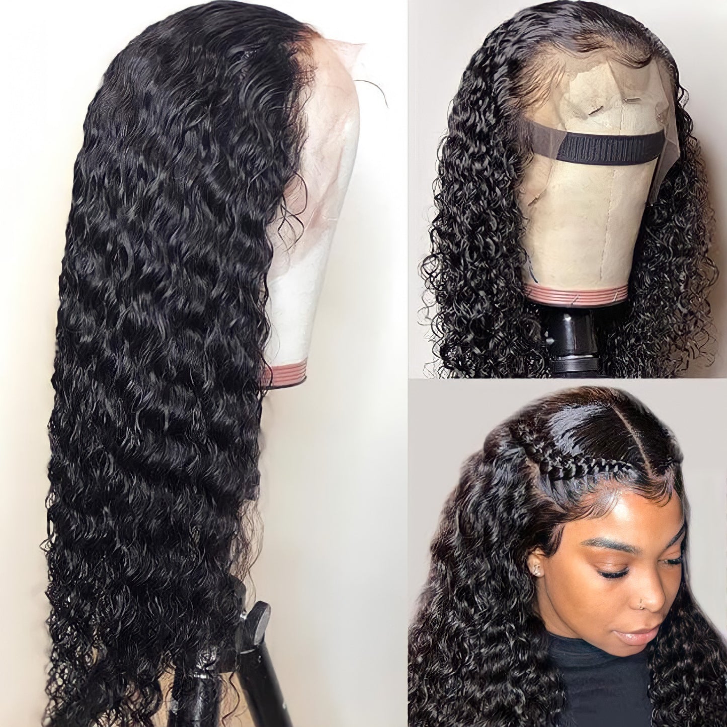 360 Lace Frontal Wig Deep Wave