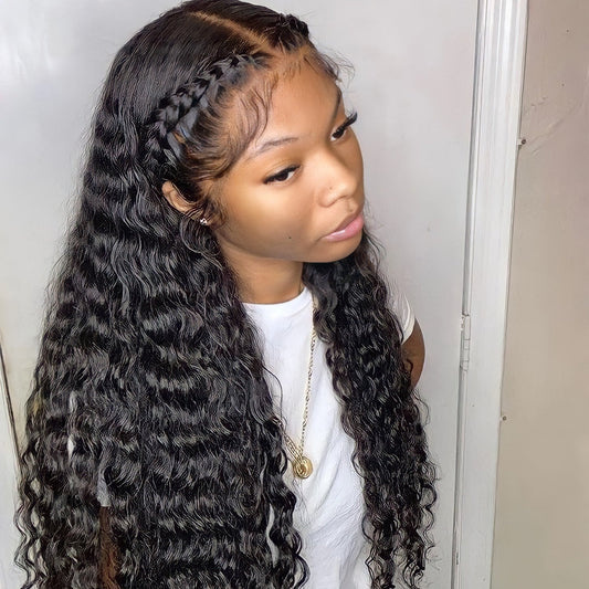 (NEW) 13x6 Deep Wave Lace Frontal Wig