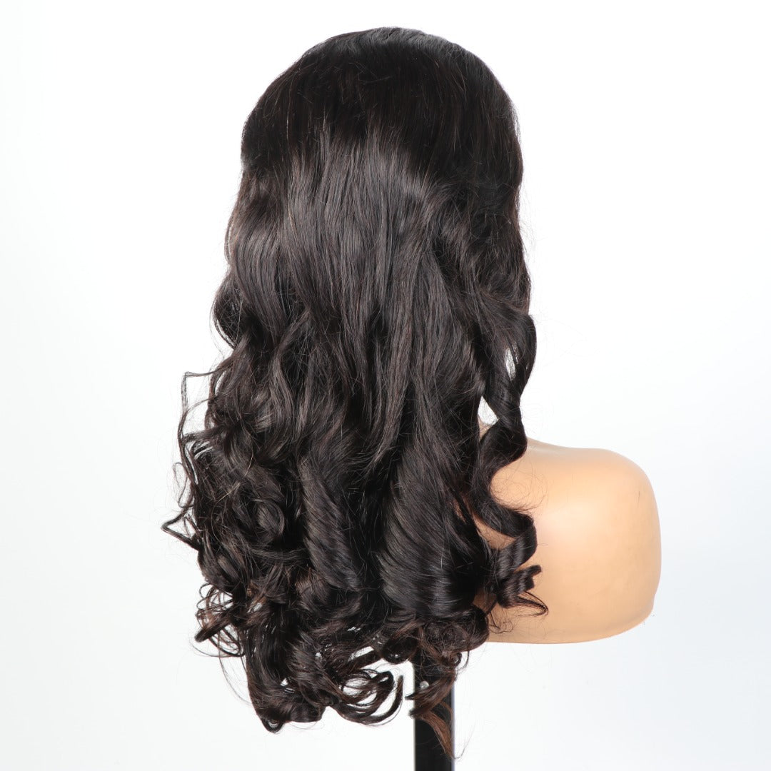 Egg Curl Wave Lace Frontal Wig