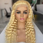 Blonde 613 Deep Wave Lace Frontal Wig