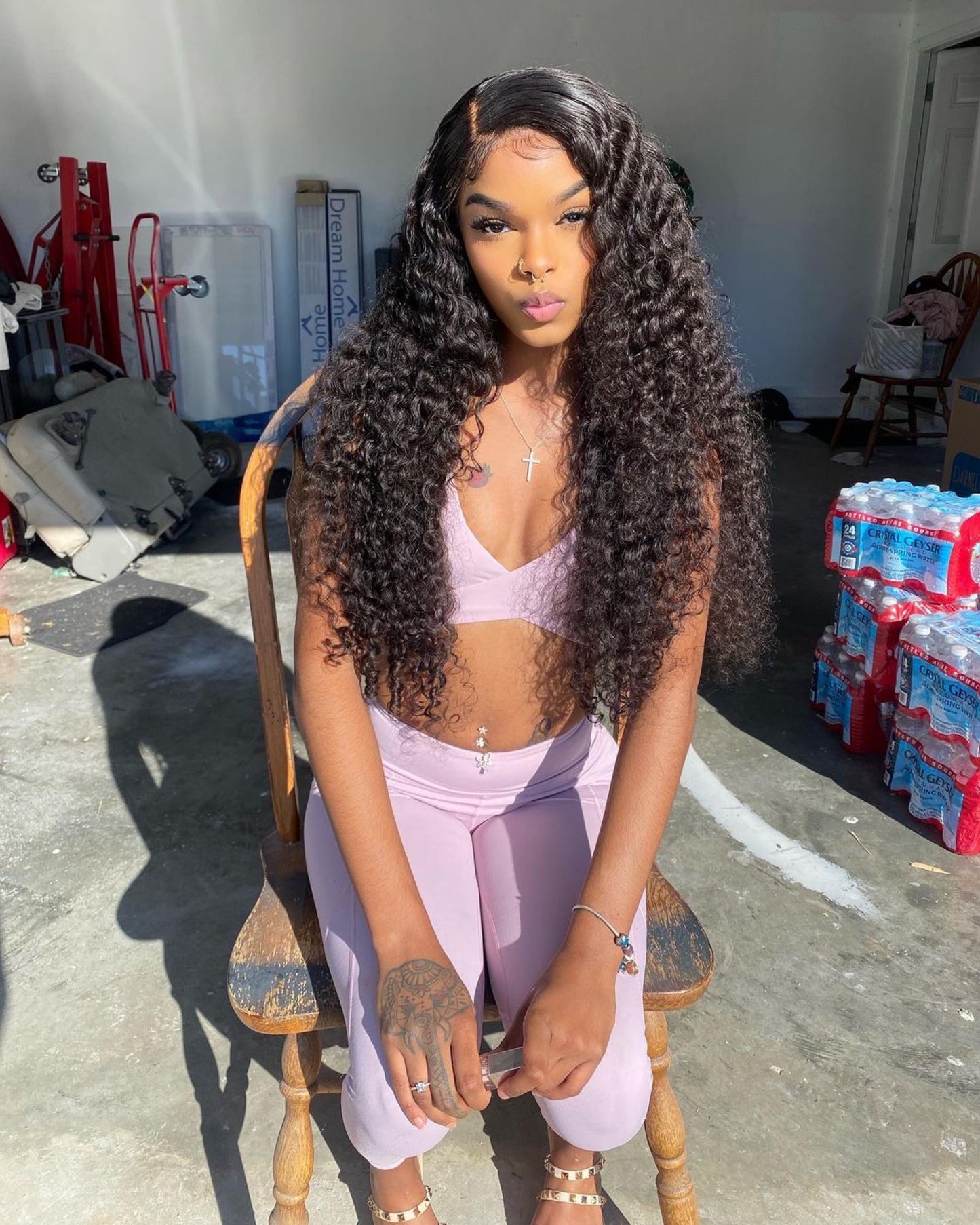 Water Wave Lace Frontal Wig