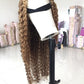 Deep Wave Piano Colored Lace Frontal Wig