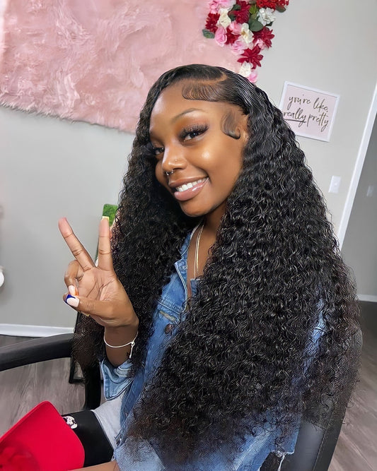 (VD) Deep Wave Lace Frontal Wig 13x4