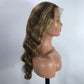 (VD) Balayage Colored Body Wave 13x4 Lace Frontal Wig