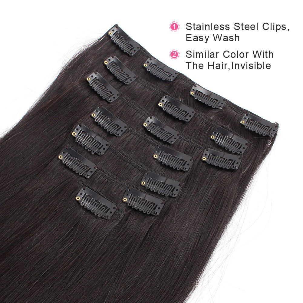 Straight Clip-In Extensions