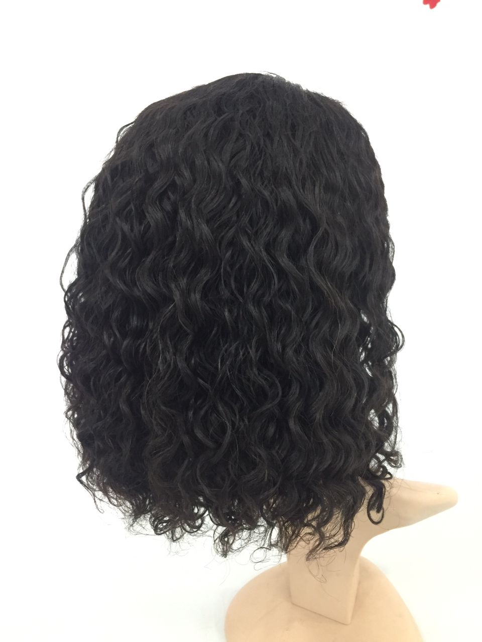 (NEW) Short Water Wave Bob Lace Frontal Wig