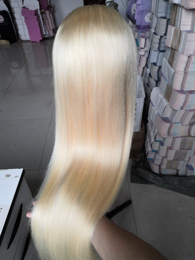 Blonde 613 Straight Human Hair Wig 13x4