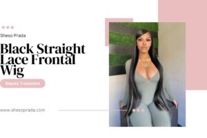 Black Straight Lace Frontal Wig