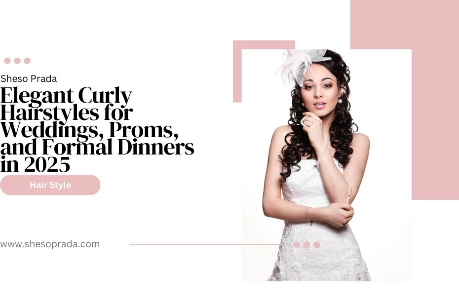 Elegant Curly Hairstyles for Weddings, Proms, and Formal Dinners in 2025