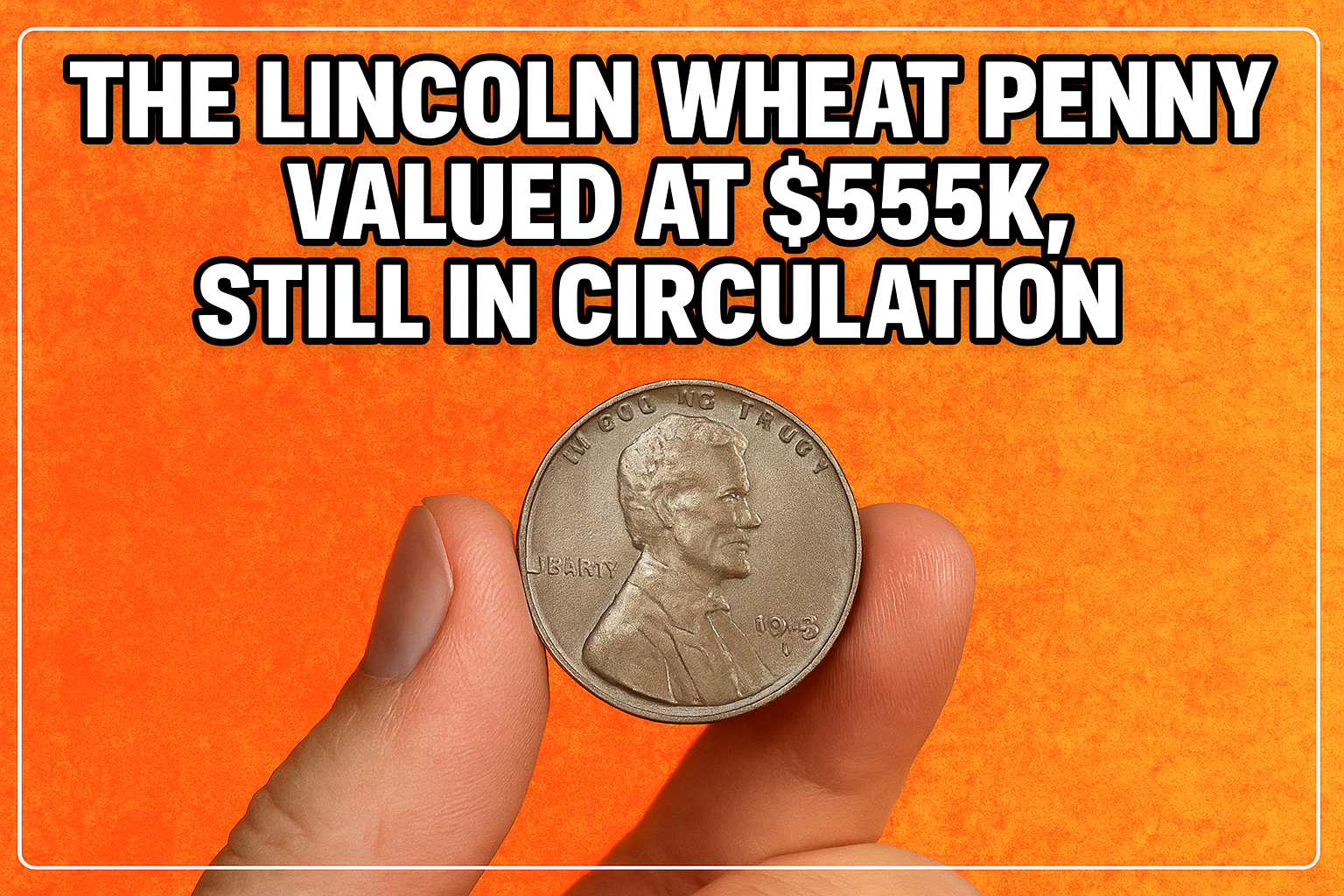 The Lincoln Wheat Penny Valued at $555K, Still in Circulation