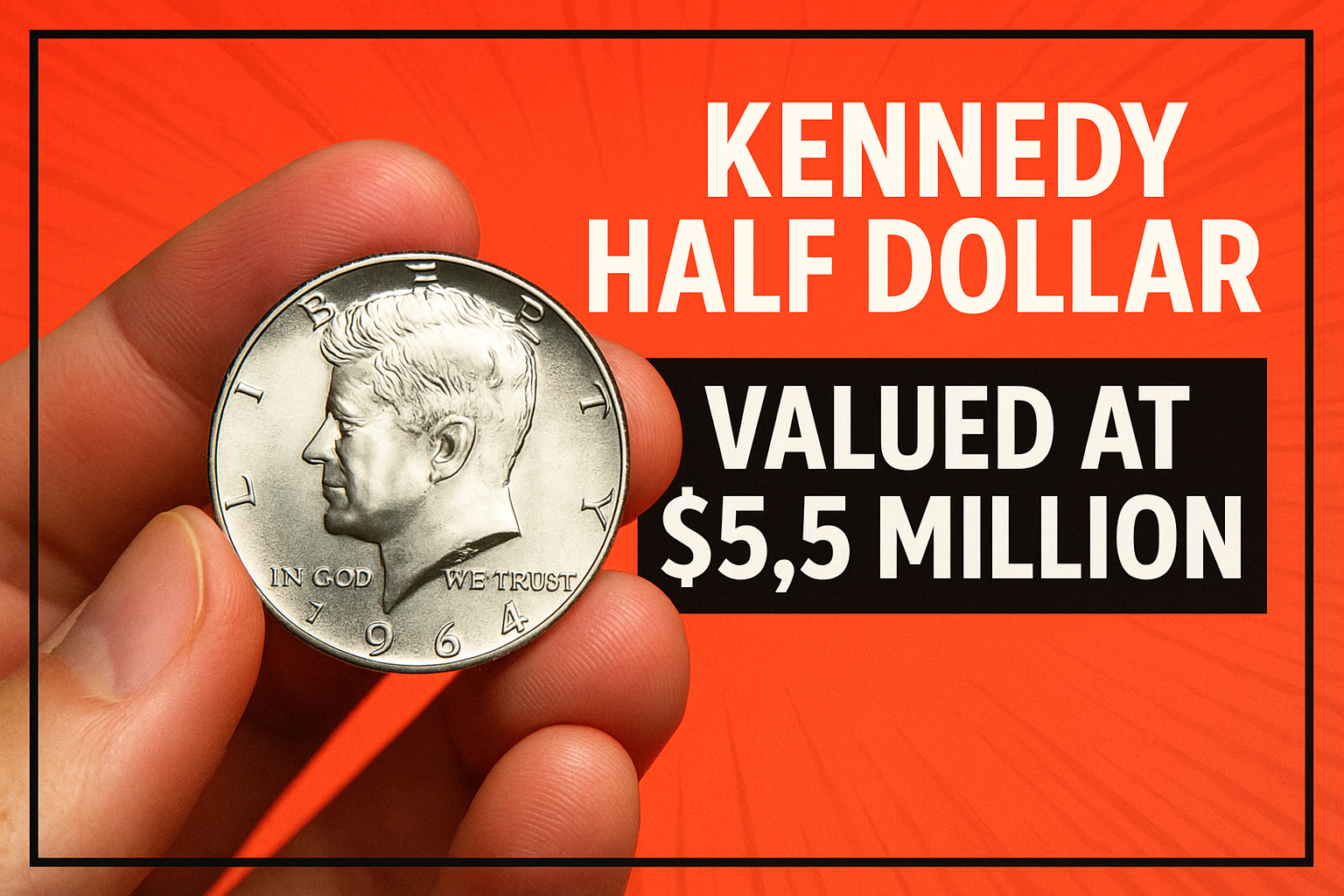The Kennedy Half Dollar Valued at $5.5 Million, Still in Circulation
