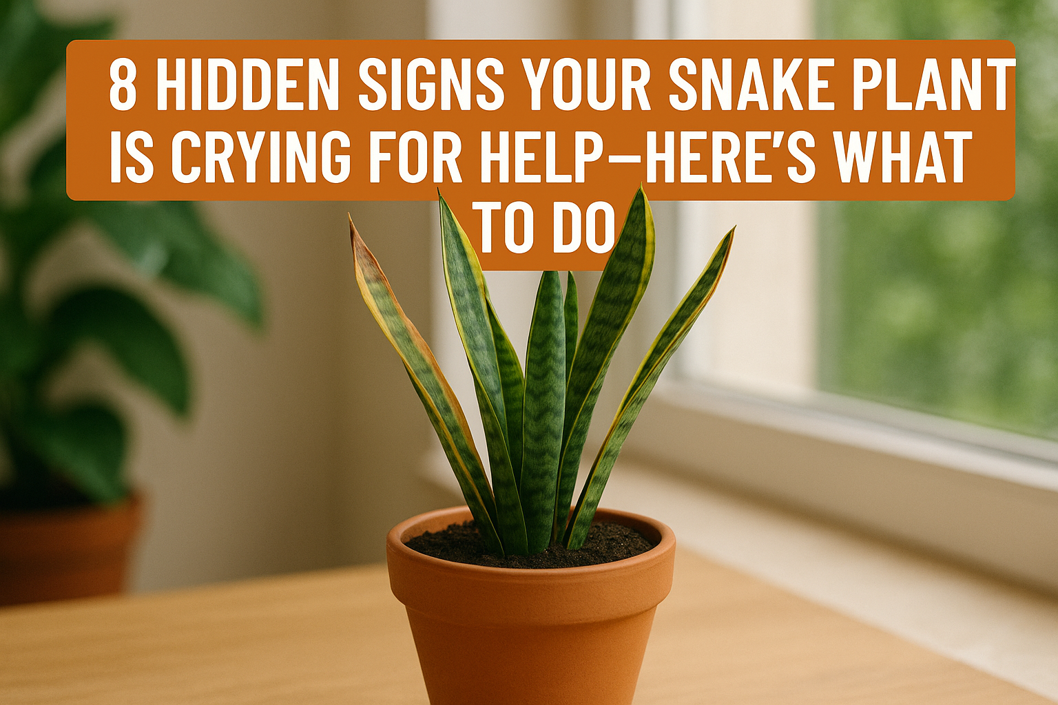 8 Hidden Signs Your Snake Plant Is Crying for Help—Here’s What to Do!
