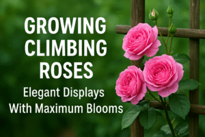 Growing Climbing Roses: How To Create Elegant Displays With Maximum Blooms