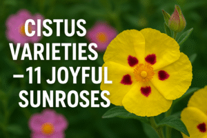Cistus varieties – 11 joyful sunroses to brighten your plot