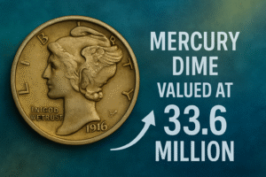 Mercury Dime Valued at $3.6 Million
