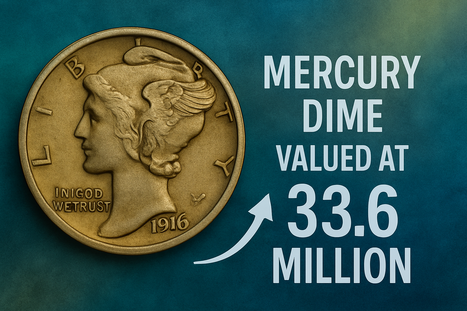 Mercury Dime Valued at $3.6 Million