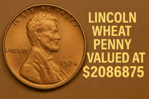 Lincoln Wheat Penny Valued at $2086875