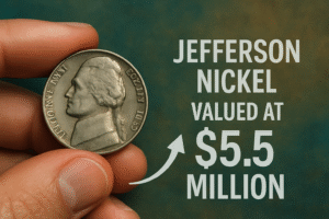 The Jefferson Nickel Valued at $5.5 Million, Still in Circulation