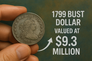 The 1799 Bust Dollar Valued at $9.3 Million, Still in Circulation — Could It Be in Your Pocket?