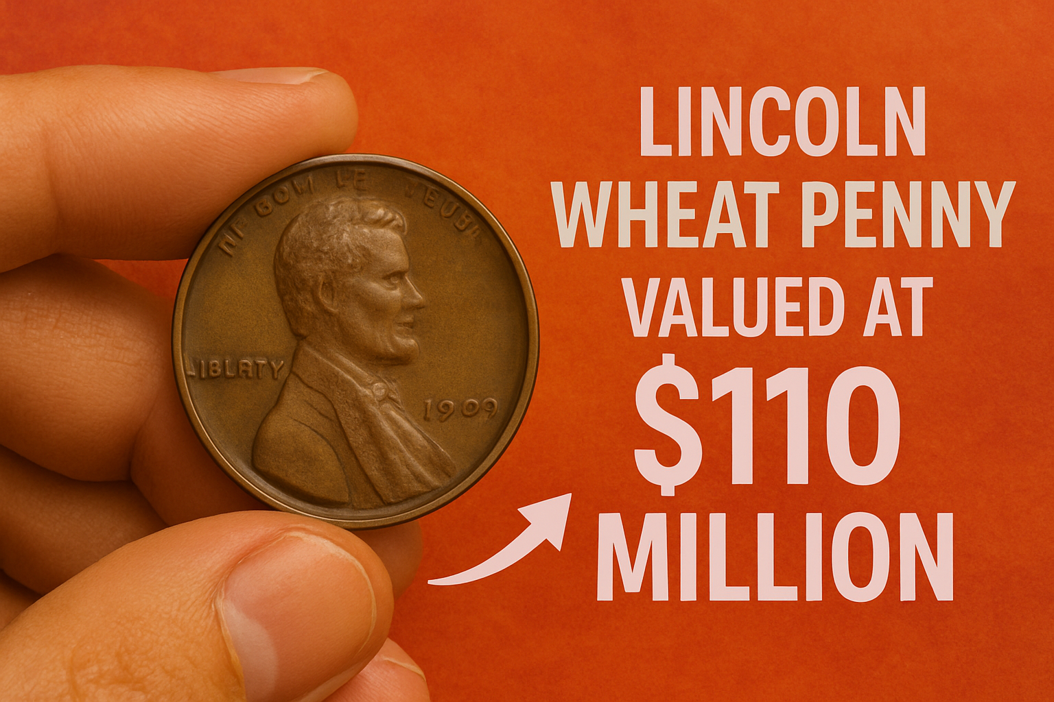 Lincoln Wheat Penny Valued at $110 Million
