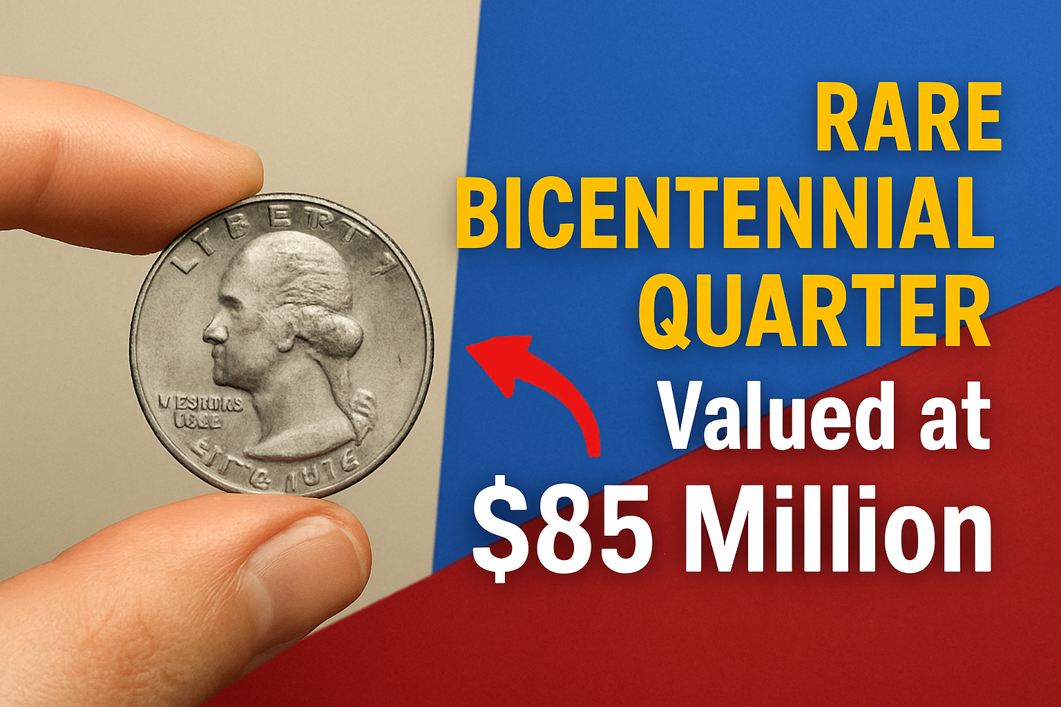 Rare Bicentennial Quarter Valued at $85 Million