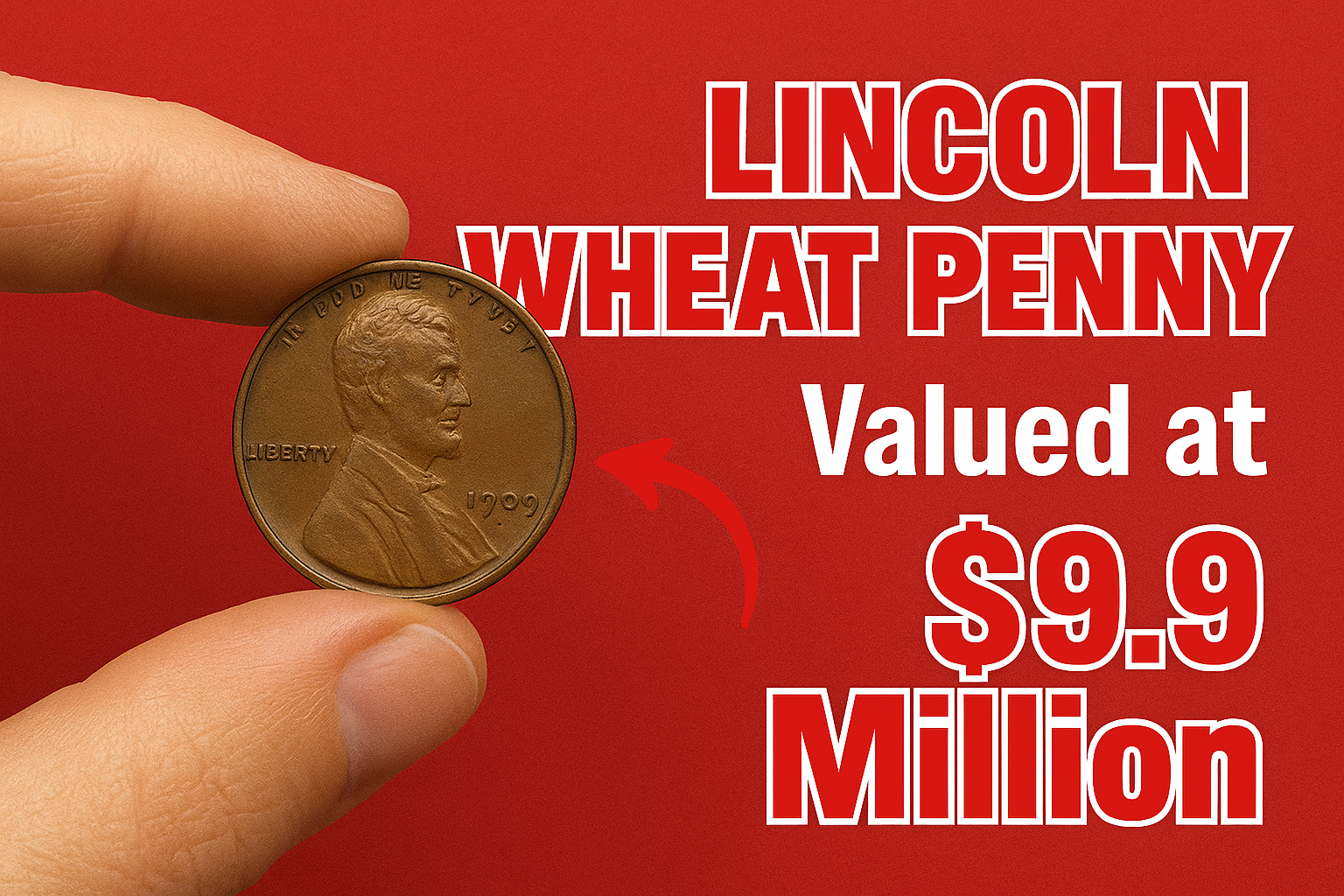 Lincoln Wheat Penny Valued at $9.9 Million