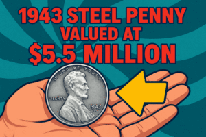 The 1943 Steel Penny Valued at $5.5 Million, Still in Circulation