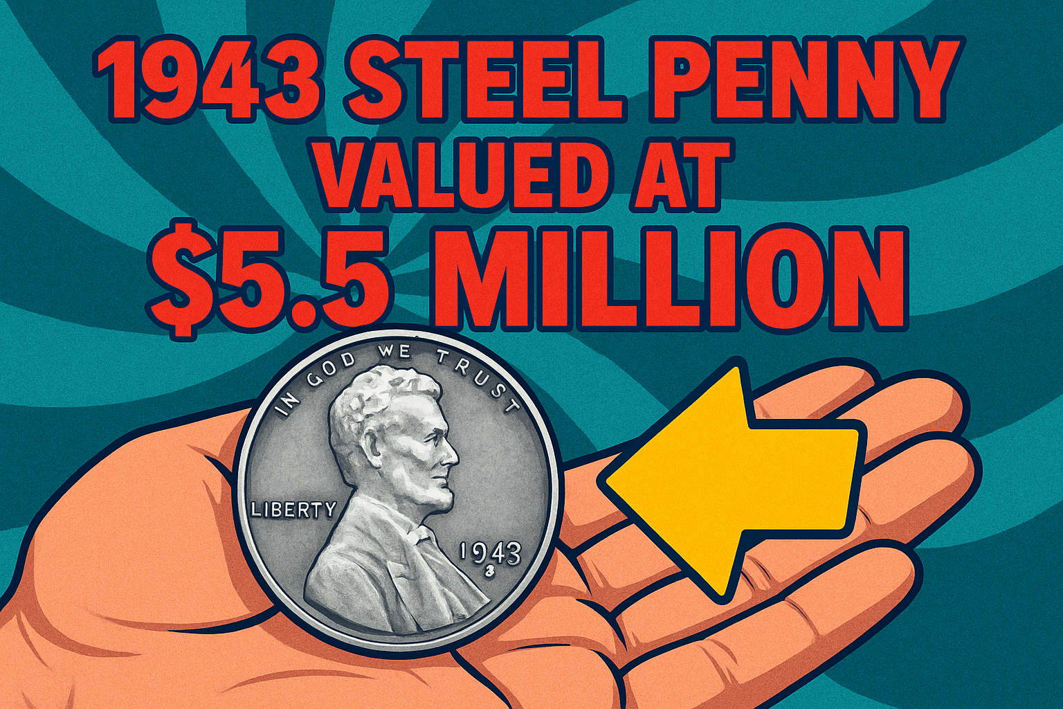 The 1943 Steel Penny Valued at $5.5 Million, Still in Circulation