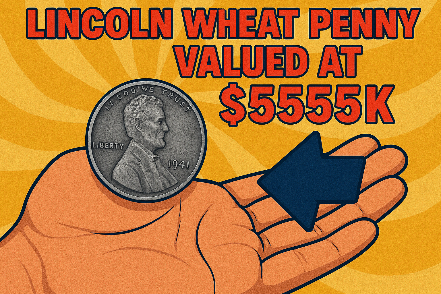 Lincoln Wheat Penny Valued at $5555K