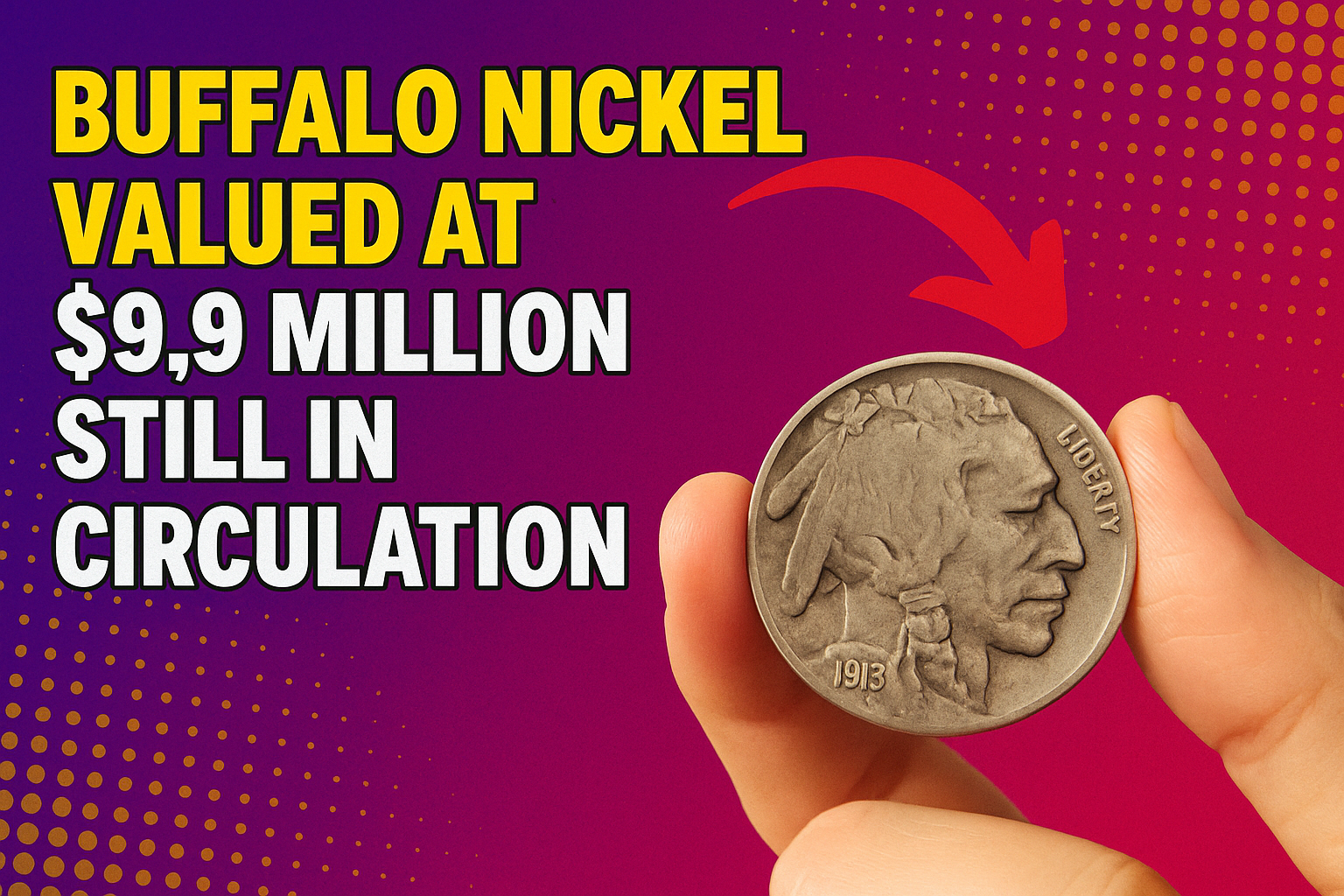 The Buffalo Nickel Valued at $9.9 Million, Still in Circulation