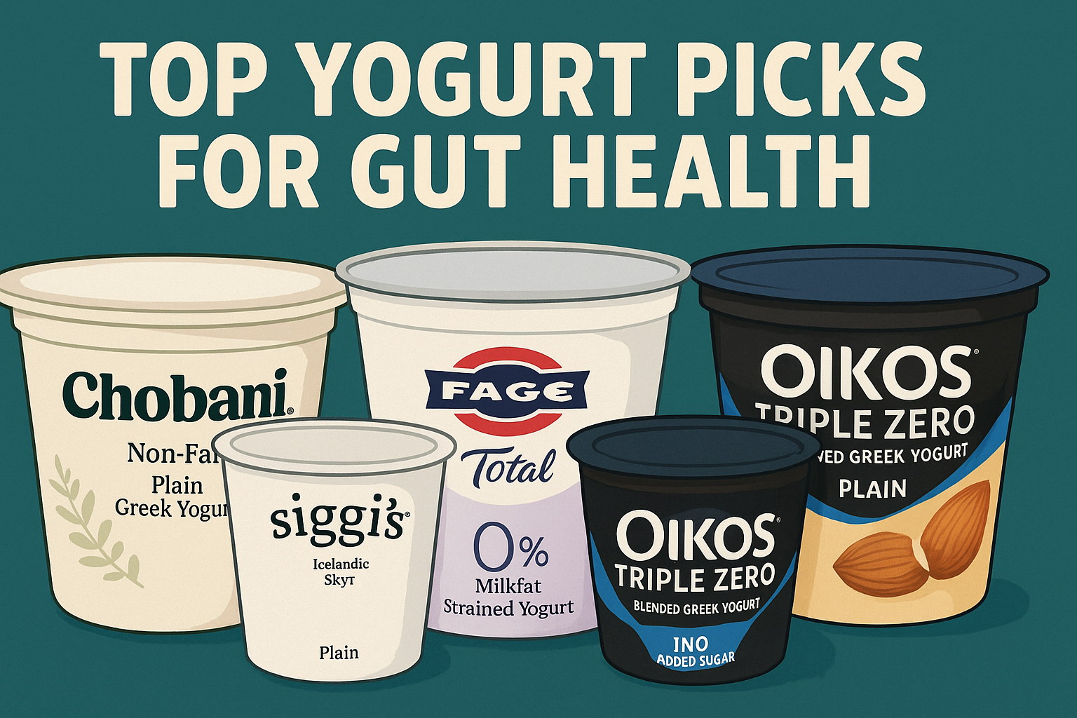 Top Yogurt Picks for Gut Health in the U.S. This Year