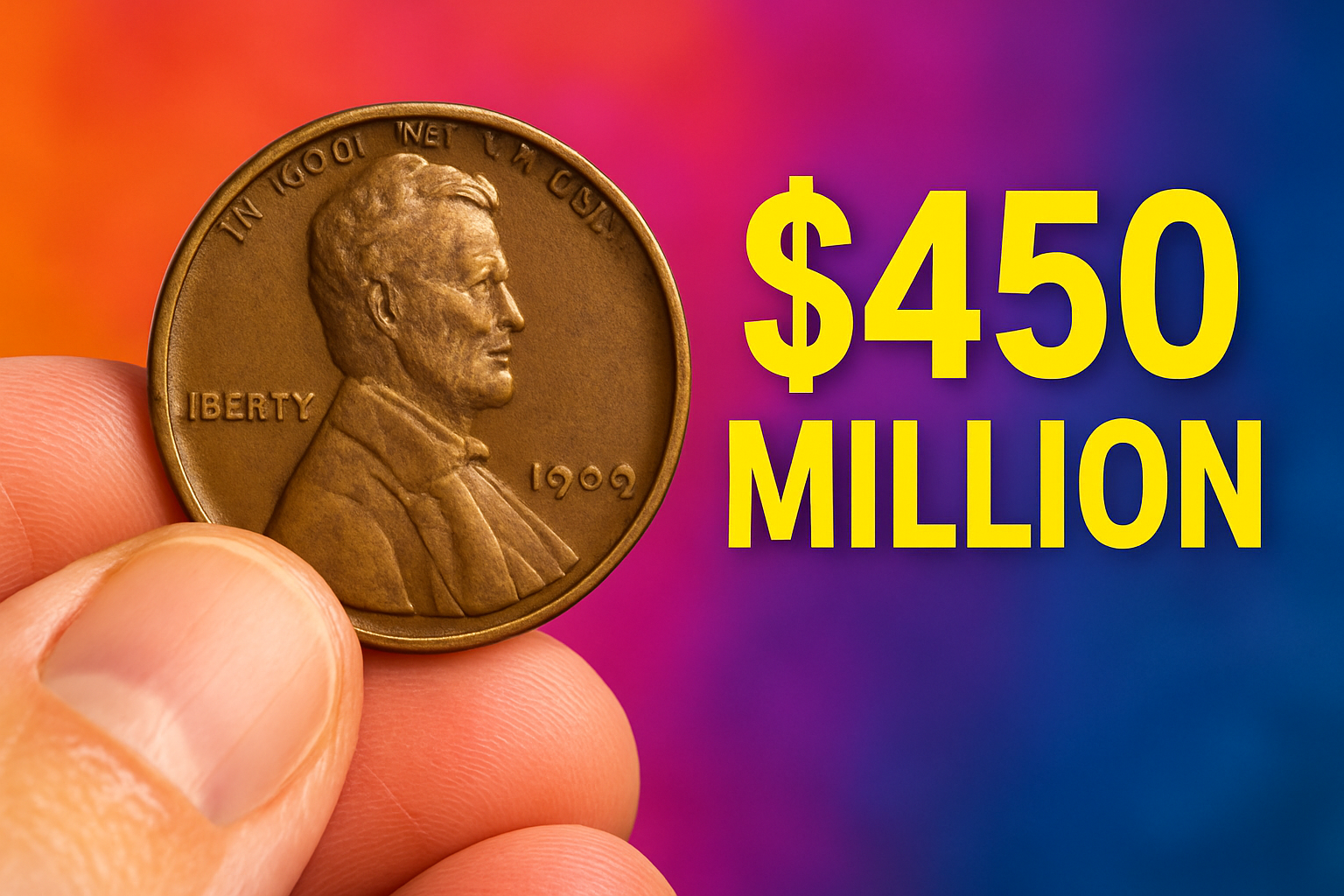 The Lincoln Wheat Penny Valued at $450 Million, Still in Circulation?