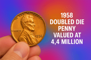 The 1958 Doubled Die Penny Valued at $4.4 Million, Still in Circulation