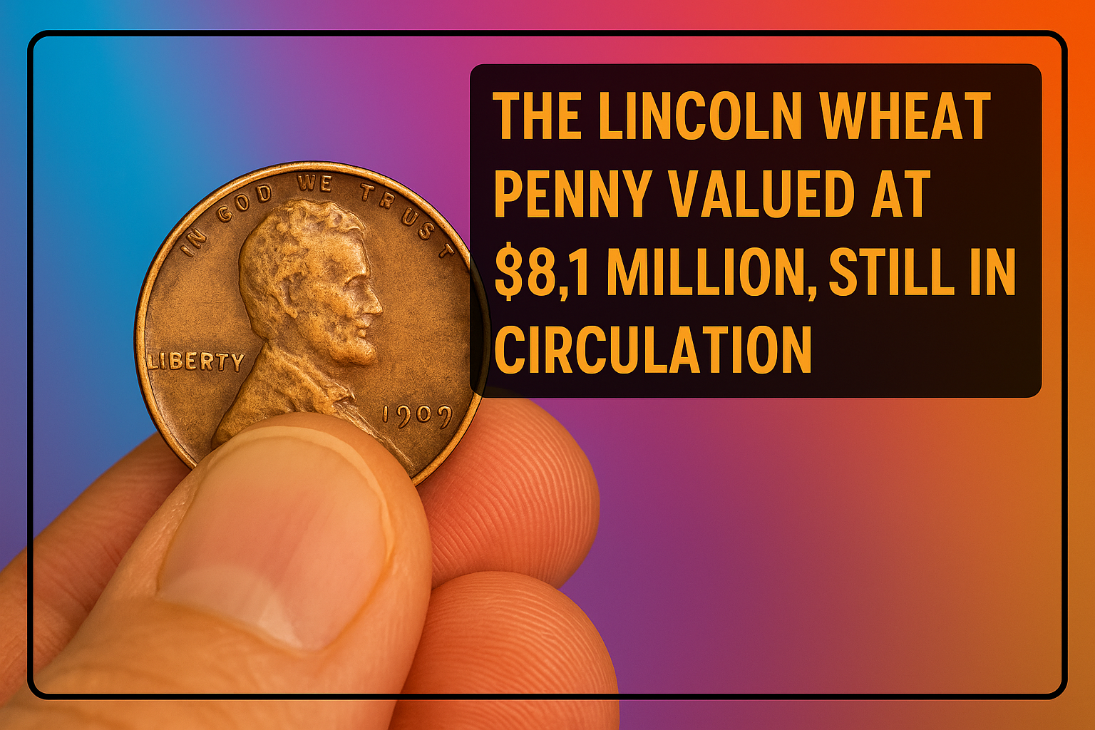 The Lincoln Wheat Penny Valued at $8.1 Million, Still in Circulation
