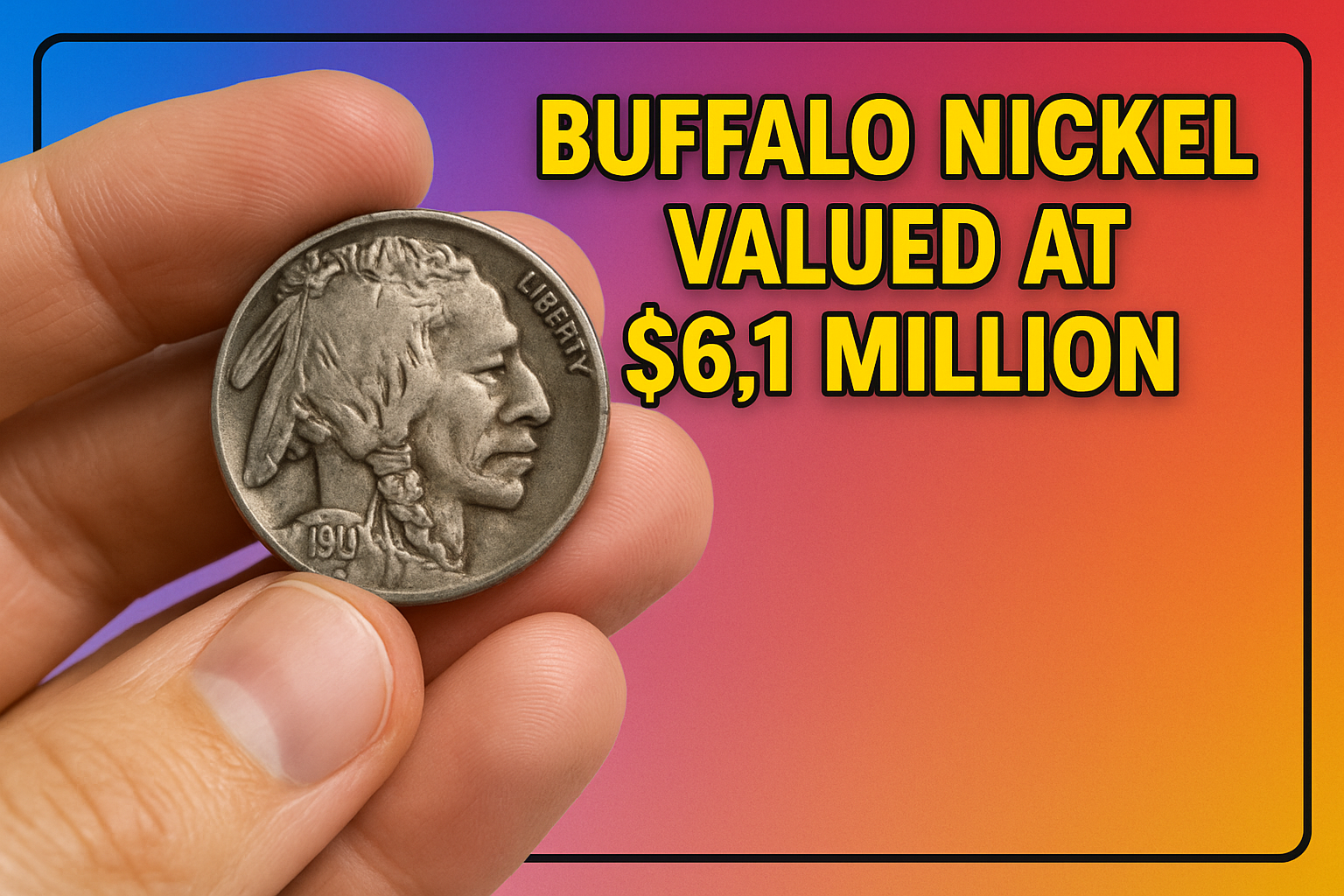 The Buffalo Nickel Valued at $6.1 Million, Still in Circulation?