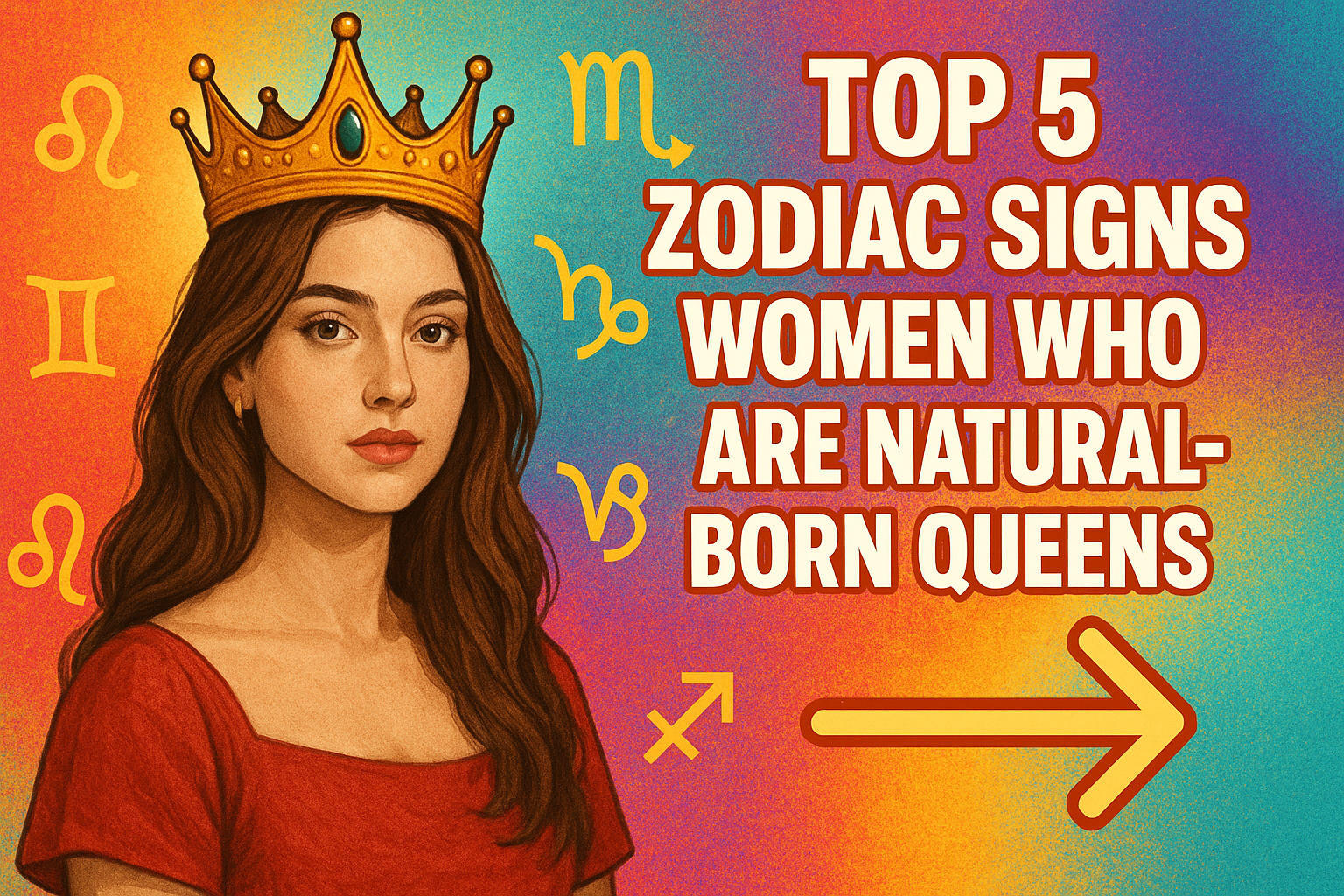 Top 5 Zodiac Signs Women Who Are Natural-Born Queens