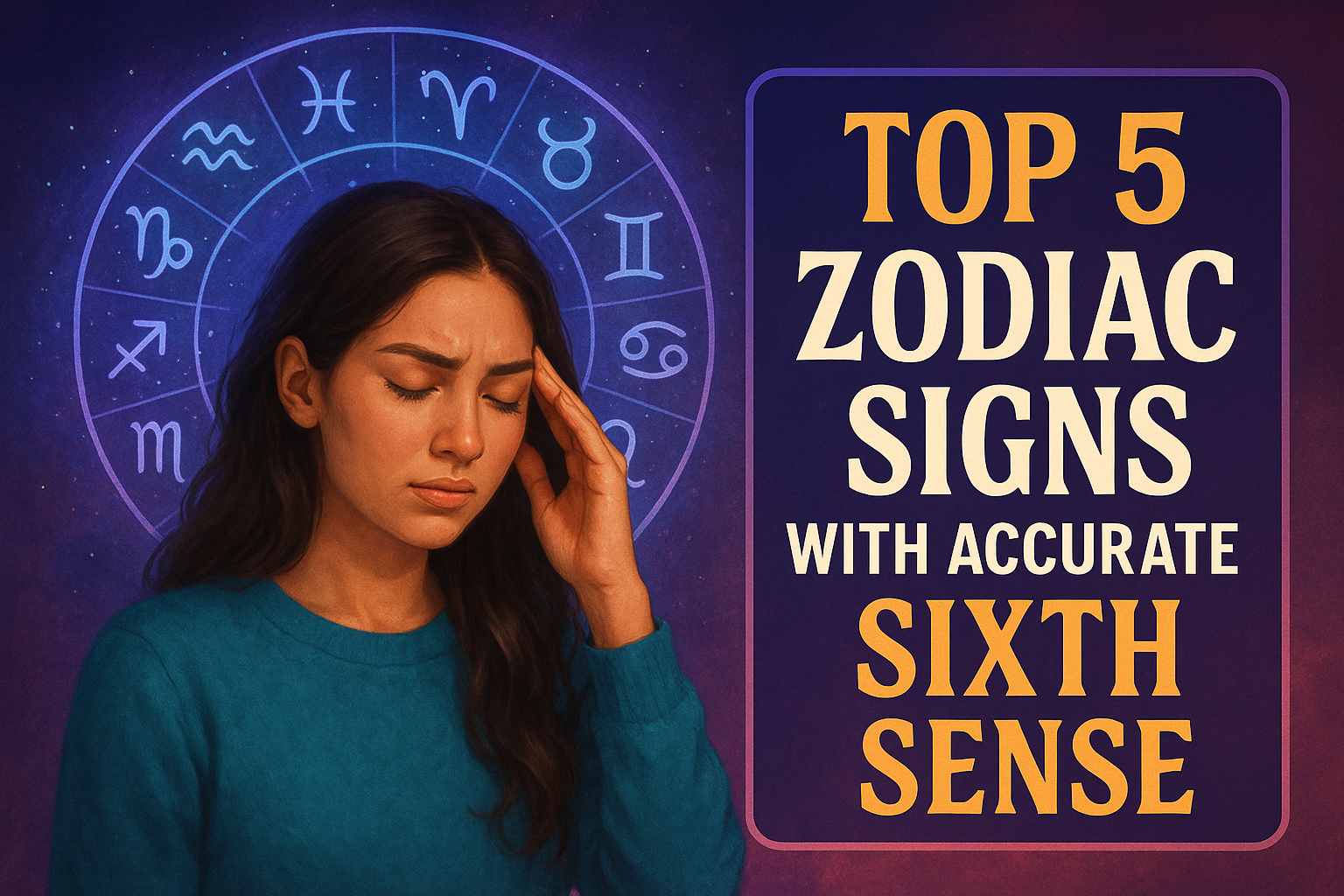 Top 5 Zodiac Signs With Accurate Sixth Sense