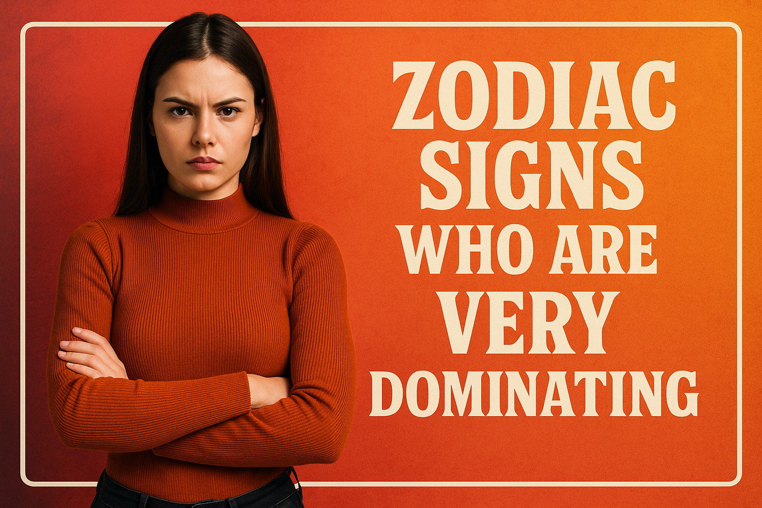 Top 3 Zodiac Signs Who Are Very Dominating