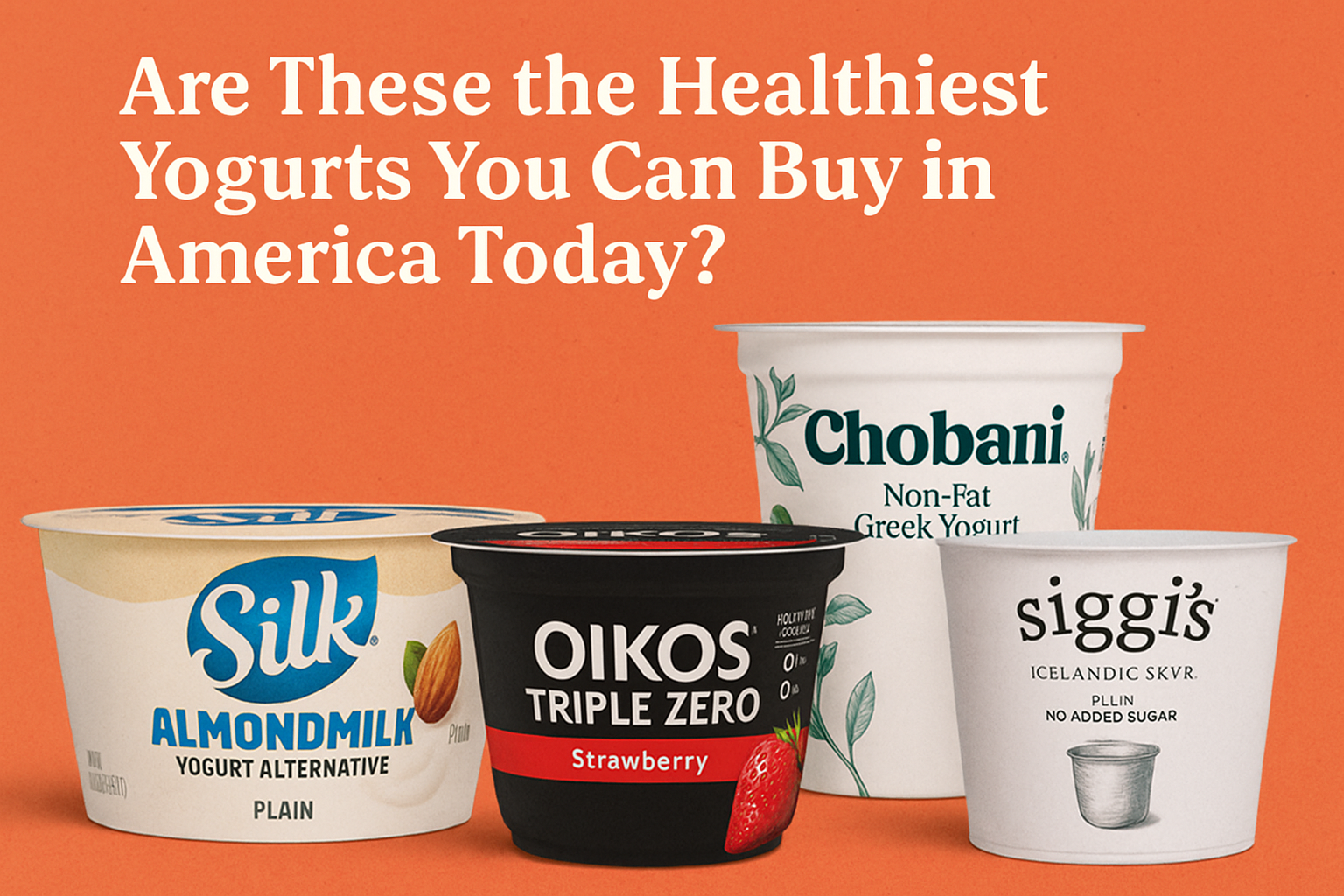 Are These the Healthiest Yogurts You Can Buy in America Today?
